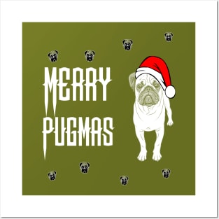 MERRY PUGMAS Posters and Art